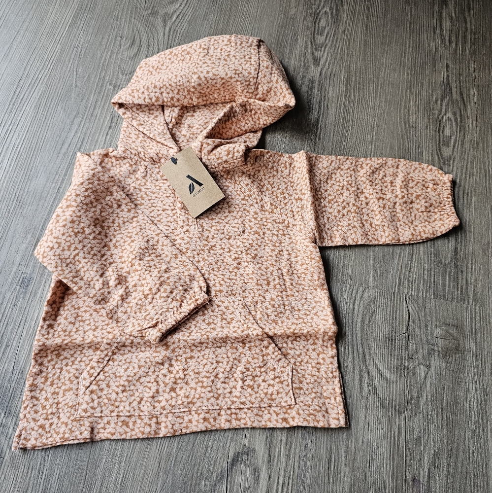 Amazon Aware 9 Month Fall or Spring Weight Floral Hoodie